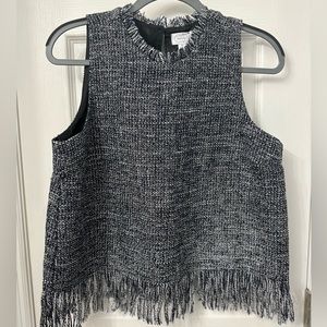 Mudpie NWT never worn size M fringe top